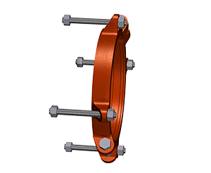 19PF00 Split Serrated Restraint